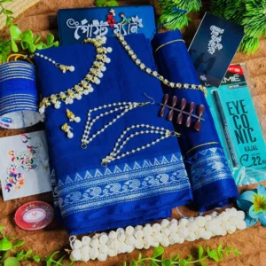 প্রিমিয়াম তাতের শাড়ি কম্বো